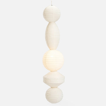 Mabel pendant lamp - canvas - off white