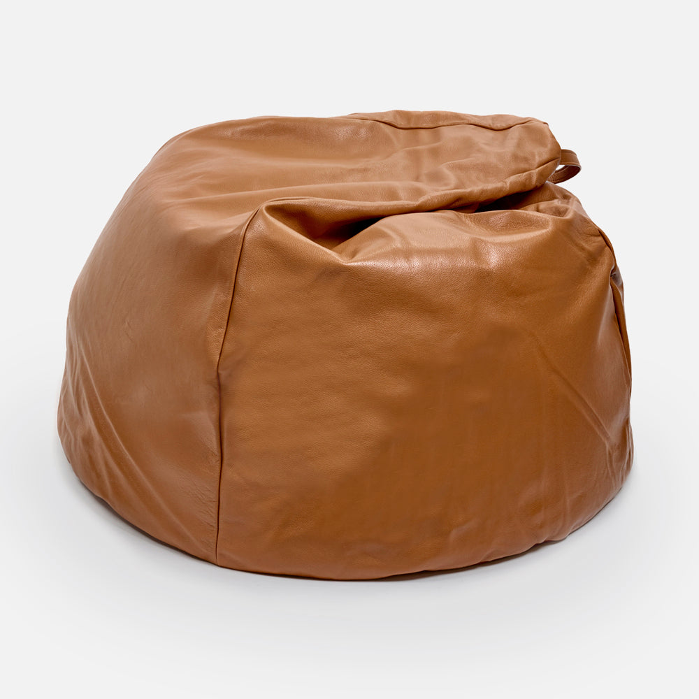 Bea beanbag - leather - Cognac