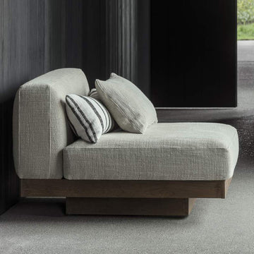 Rudolph sofa - Three seater - Black Wood