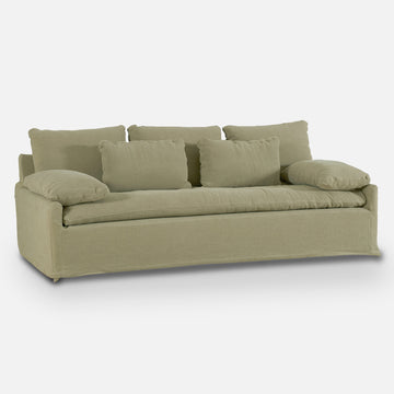 Dina sofa - Three seater - Cotton - Beige