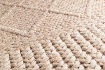 Kuma rug - Wool - Beige