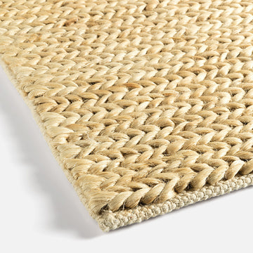 Luis rug - Hemp - Cream
