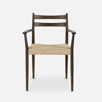 Milou Office Chair - Ash Wood - Walnut