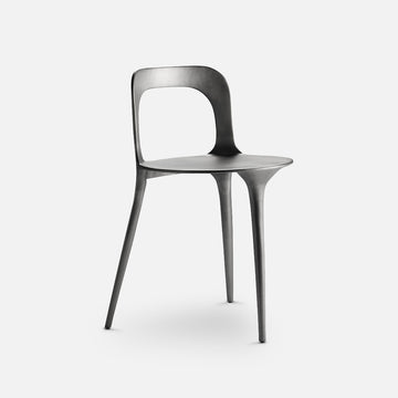 Dicky Chair - Recycled Aluminium - Silver