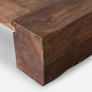 Jin coffee table - Wood - Dark brown