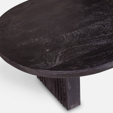 Marie coffee table mango wood black