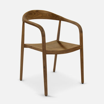 Santos chair - Acacia wood - Walnut