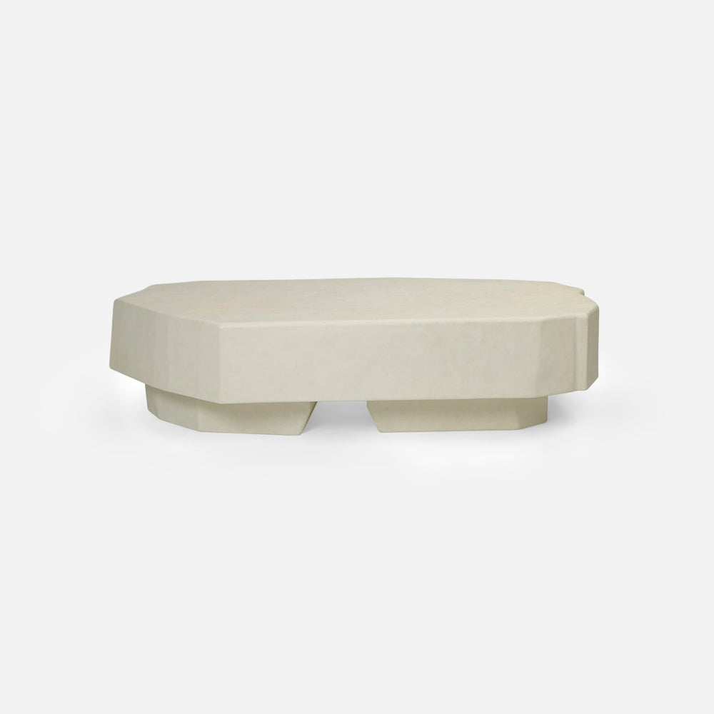 Staffa coffee table medium - Glassfibre Reinforced Concrete - Ivory