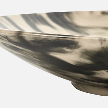 Strome Bowl - Ceramics - Black - Off-White