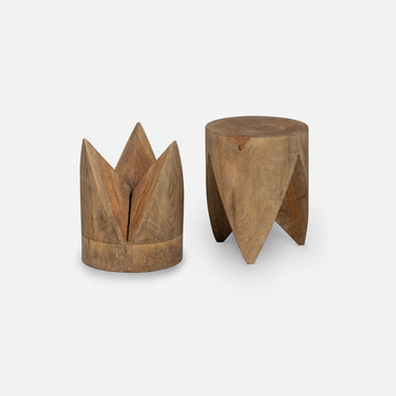 Tuur side tables - Wood - Natural