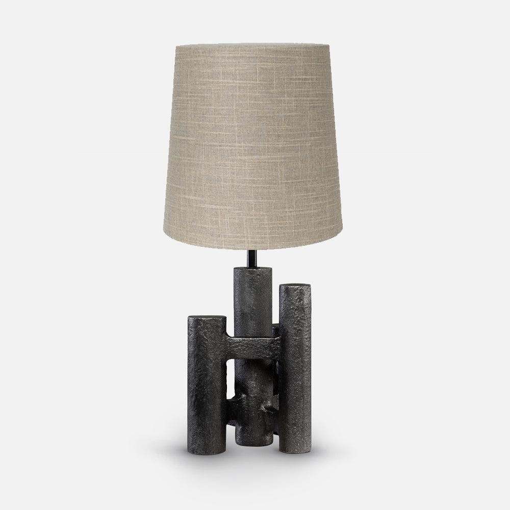 Riv  Table Lamp - Aluminium - Black