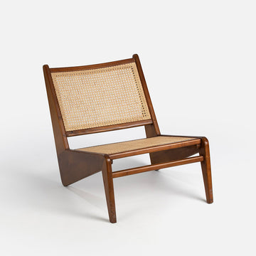 Duna kangaroo chair - rattan - wood - brown