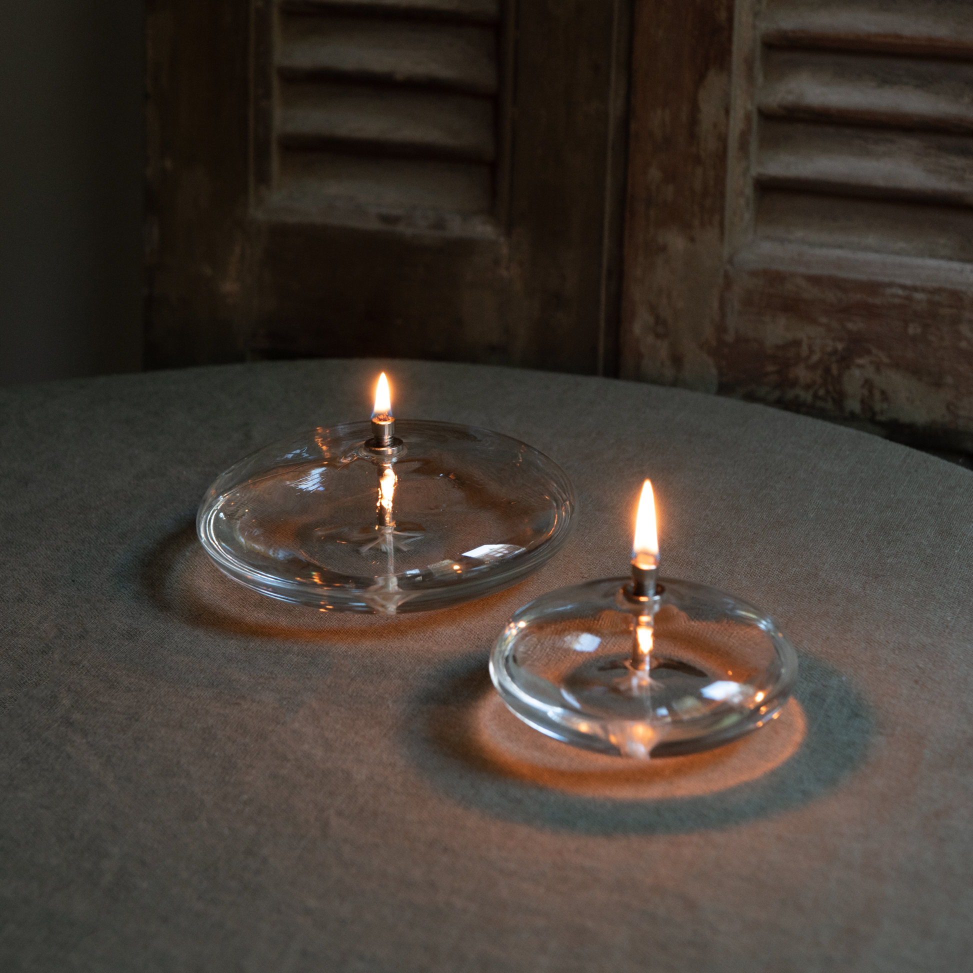 Lotti oil lamp glass