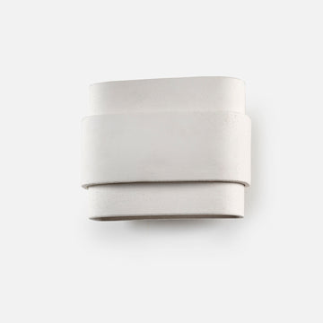 Louis wall lamp small - stoneware - white