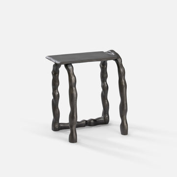 Rotben side table - Sculptural piece - Black
