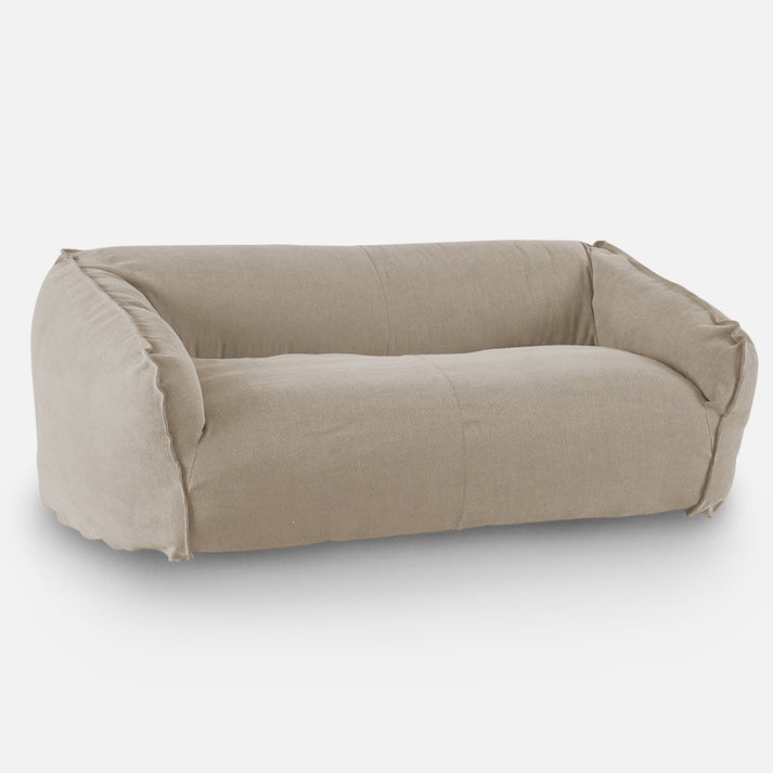 Giada sofa | four seater sofa of cotton in khaki green | Shop now!