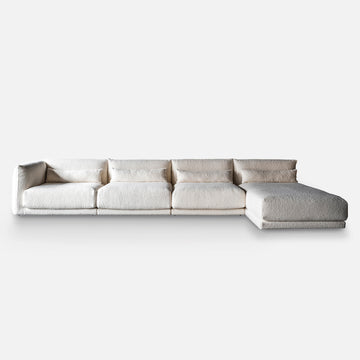 Dolly sofa - Bouclé - White