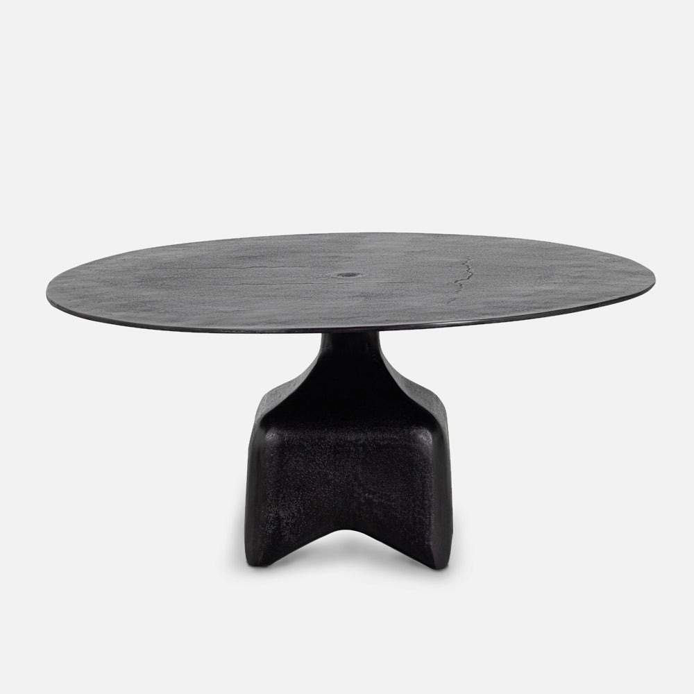 Miki coffee table - Aluminium - Black