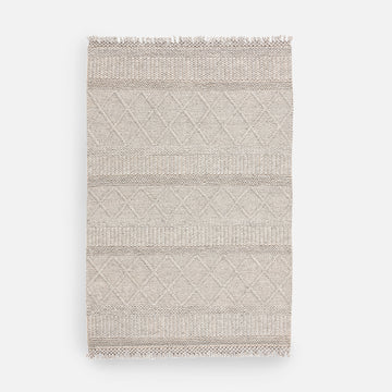 Kuma rug - Wool - Grey